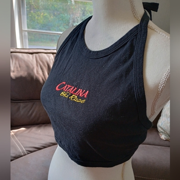 Catalina ski race crop top - Picture 1 of 4